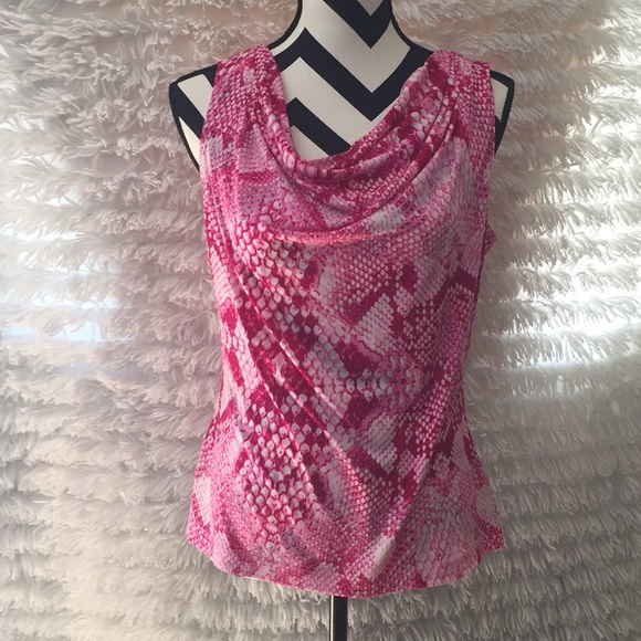 Calvin Klein Tops - Fuschia and White Calvin Klein Top